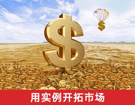 用实例开拓市场